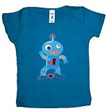 Robots Love Dancing organic cotton infant shirt