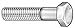 65mm Steel Hex Head Cap Screw, Class 8.8, M12-1.50 Dia/Thread Size, 10 PK