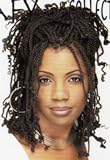 Nafy Collection Kinky Twist (Puffy Screw Dred Lock) Hair - Color T1B-350 - Off Black with Reddish Auburn (tip Reddish Auburn only)