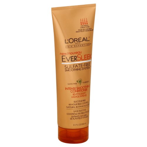 41VIN5p8l1L. SL160  New LOreal Paris EverSleek Intense Smoothing Conditioner, 8.5 Fluid Ounce