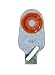 Search : Assura® 1-Piece Non-Convex Standard Drainable Pouch, Maxi Cutting Area/0.5 to 2.75 inches/Transparent