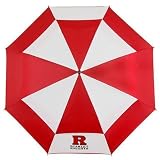 Rutgers Scarlet Knights 62 WindSheer II Golfers Auto-Open Umbrella NCAA College Athletics