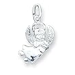 Sterling Silver Angel Charm with 20 inch Sterling Silver Chain