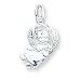 Sterling Silver Angel Charm with 20 inch Sterling Silver Chain