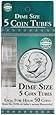 Dime Size 5 Coin Tubes