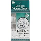 Dime Size 5 Coin Tubes