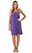 Turquaz Lightweight Knee Length Spa/Bath Waffle Body Wrap with Adjustable Velcro