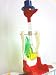 5 Color Novelty Glass Drinking Dipping Dippy Bird Toy