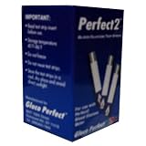 Gluco Perfect DIA-2829 Perfect2 Blood Glucose 50 Test Strips Pack for Diabetic Control