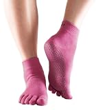 ToeSox With Toe - S - Hot Pink