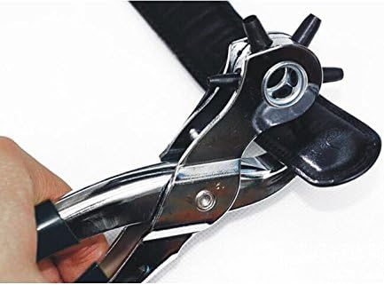 Coostyle-Heavy-Duty Leather Hole Punch Tool, 2.5 - 5 mm