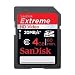 Sandisk 4GB EXTREME SDHC SD Card (SDSDX3-4096, Static Pack)