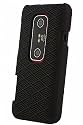 HTC 純正 au EVO 3D ISW12HT 専用 Tatami Hard Shell Case, Black ハード・シェル ケース, ブラック 70H00426-02M
