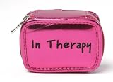MIAMICA TRENDY EMBROIDERED TRAVEL METALLIC PINK 