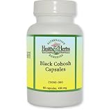 Alternative Health & Herbs Remedies Black Cohosh Capsules, 60-Count Bottle