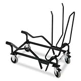HON COMPANY Olson Flex Stacker Truck Cart, Holds 26 Chairs, 19-3/8 x 38-7/8 x 38-5/8, Black