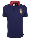 Ralph Lauren - Polo hommes - Bleu avec armoiries