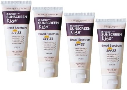 Elemental Herbs Sunscreen Kids SPF 33 - 4 Pack