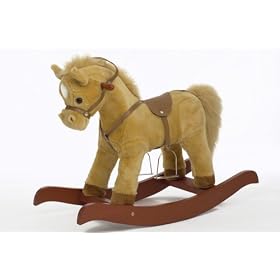 Rocking Horse Brown 80cm