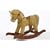 Rocking Horse Brown 80cm