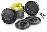 IMAGE OF Texsport Black Ice The Scouter Hard Anodized Cook Set