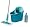 Leifheit 55346 Clean Twist System, Bodenreinigungsset mit 1 L Parkettreiniger