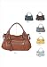 Designer Inspired Anna Shoulder Handbag - Colors Available