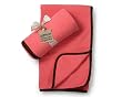 Kee-Ka Organic Jacquard Blanket Pink