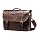 Samsonite Leather Flapover Case Double Gusset