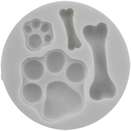 Paws and Bones Mold by FPC Sugarcraft