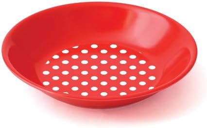 Plastorex 8260 PP Shallow Bowl Melamine Decoration Red