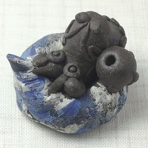 京風水 四神の香立て青龍