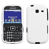 Solid Ivory White Hard Protector Case Cover For Samsung Freeform III R380