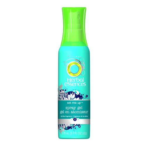 Herbal Essences Set Me Up Spray Gel Extra Hold Lily Bliss Fragrance 170 mL 5.7-Ounce, Bottles (Pack of 3)