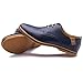 XMWEALTHY Men's Size Plus Dress Shoes Blue US 12,EU size 47