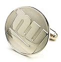 New York NY Giants Silver Ed. Cufflinks Cuff Links