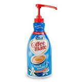 Coffee-mate Coffee Creamer, French Vanilla Pump Bottle, 1.5L (Pack of 2)
