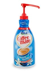 Coffee-mate Coffee Creamer, French Vanilla Pump Bottle, 1.5L (Pack of 2)