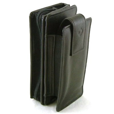 Buy Samsonite Genuine LEATHER Cell Phone Case and Wallet w/ Belt Clip, Use Together or Separately