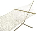 Light Oak Durawood Double Hammock - Polyester - B0012XV774