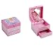 Barbie Mariposa Jwlry Box small chest shape & swirls