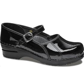 Sanita Marcelle in Black Patent Leather