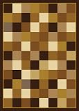 Traditional Area Rug, Home Dynamix Royalty 2x3 Brown