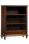 Savannah Three shelf Bookcase With Drawer, THREE-SHELF, WALNUT