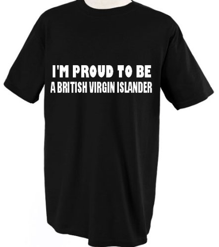 I'm Proud Be A British Virgin Islander Tshirt Tee Shirt Xl Cardinal