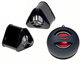 GSI Mega Mini Speaker Package for iPod/MP3/Any Media Player -- Award Winning X-Mini II Capsule Speaker + Mini High Volume Portable Rechargeable Speaker System (Black)