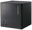 アピックス スチーム式アロマ加湿器 CUBE ブラック AHD-030-BK