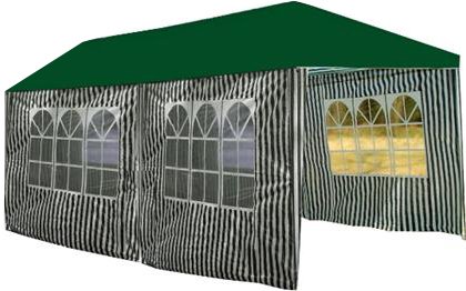 3 x 6 Meter Pavillion Pavillon Partyzelt Grün/Weis 3 x 6 Meter Pavillion Pavillon Partyzelt Grün/Weis