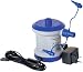 AIR PUMP FOR AIRBEDS AND INFLATABLES 240v & 12v CORDLESS RECHARGEABLE MAINS AND 12 VOLT INFLATER AIRPUMP WITH 3 PIN UK MAINS PLUS 2 PIN EURO PLUG AND CAR ADAPTOR.