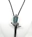 Cowboy Boot Turquoise Epoxy Bolo Tie
